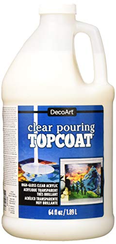 Decoart Clear Pouring Topcoat 64oz