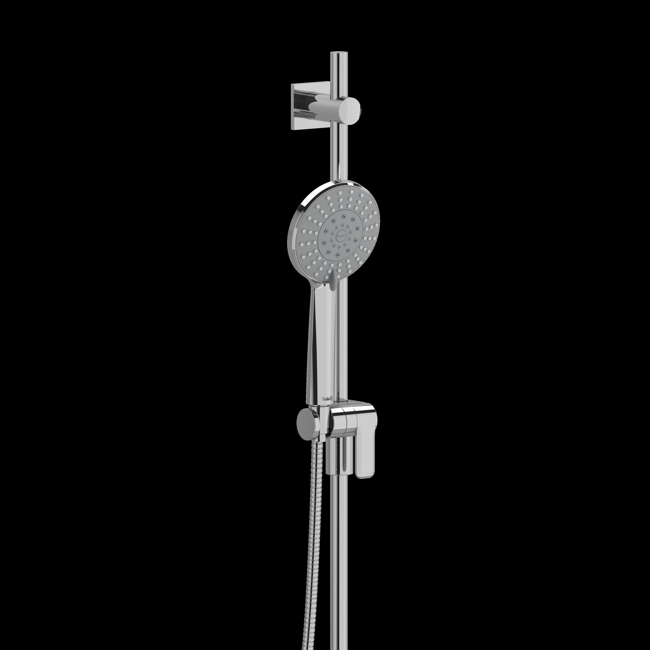 Riobel 4823 Handshower Set With 36″ Slide Bar and 4-Function Handshower