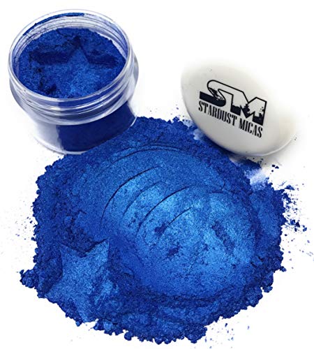 Stardust Micas Pigment Powder Cosmetic Grade Colorant for Makeup, Soap Making, Epoxy Resin, DIY Crafting Projects, Bright True Colors Stable Mica