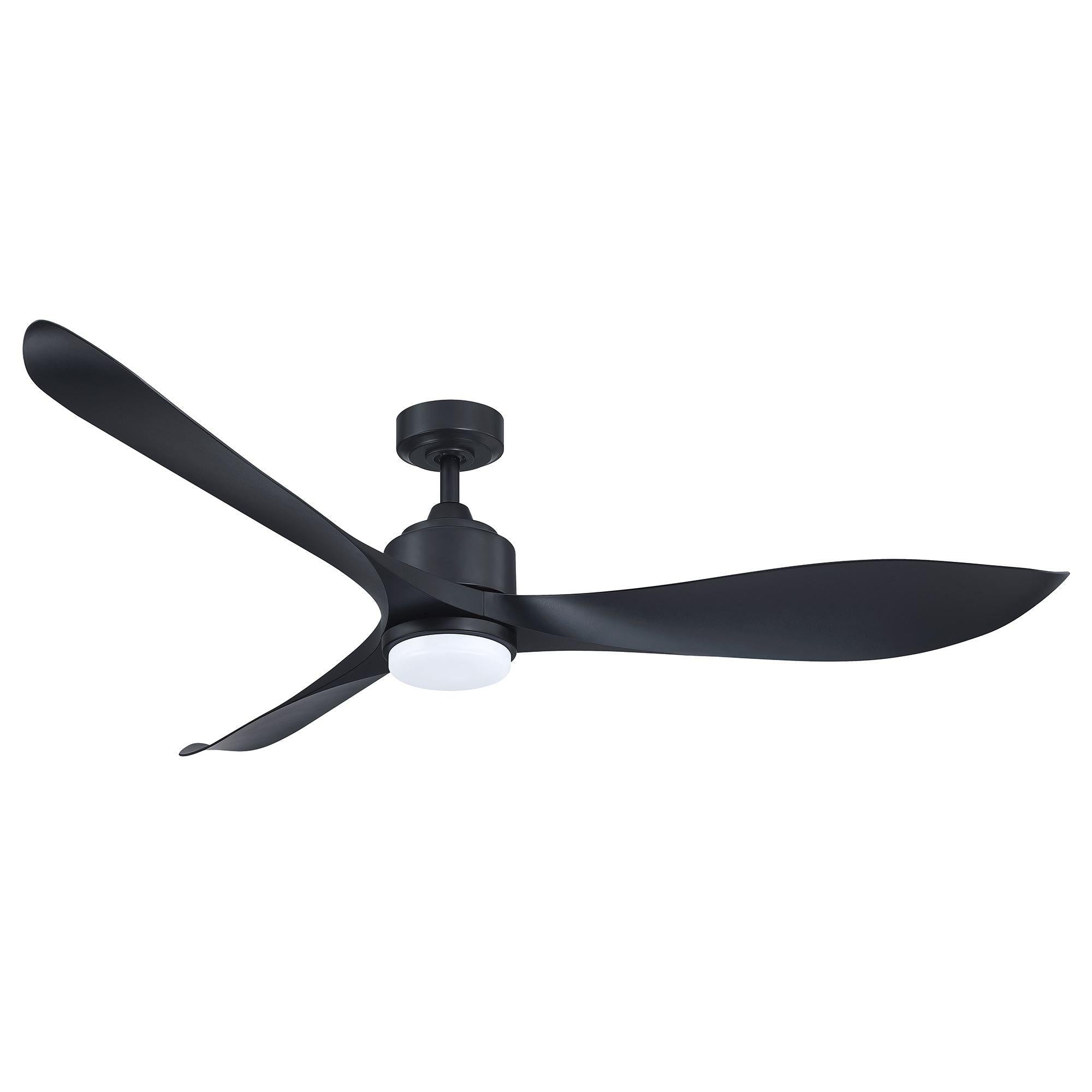 66″ Misael Propeller Industrial DC Motor Ceiling Fan with LED Lighting