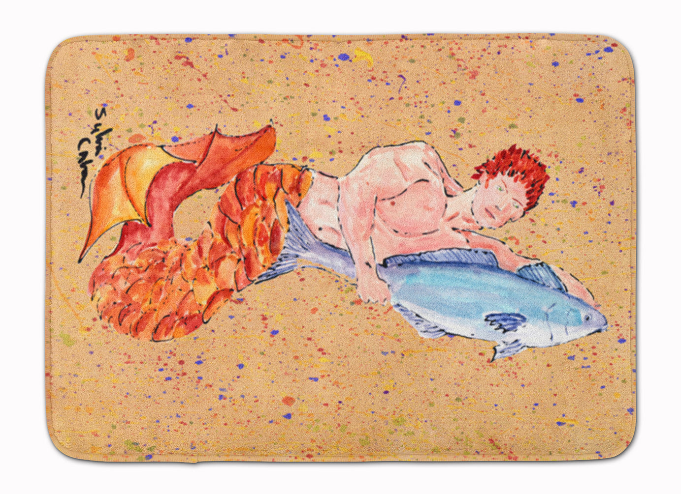 Merman Machine Washable Memory Foam Mat