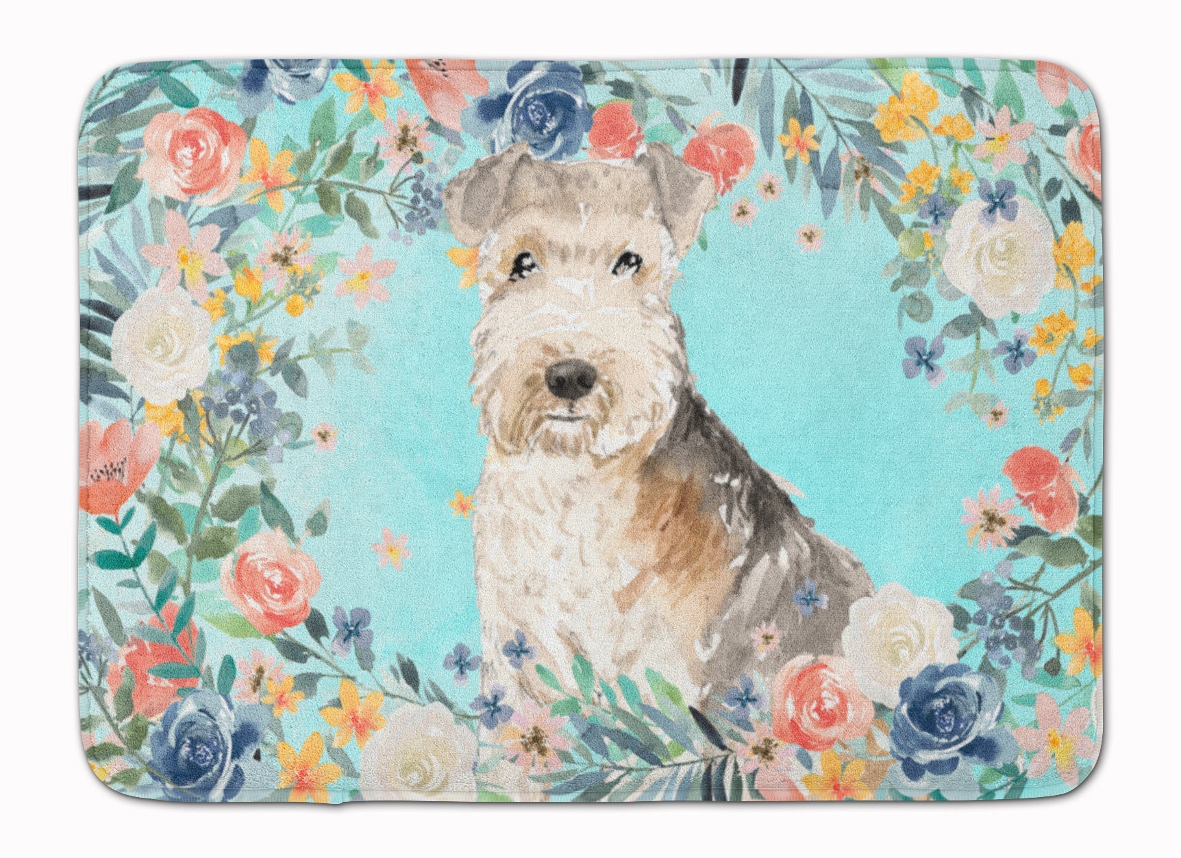 Lakeland Terrier Machine Washable Memory Foam Mat CK3420RUG