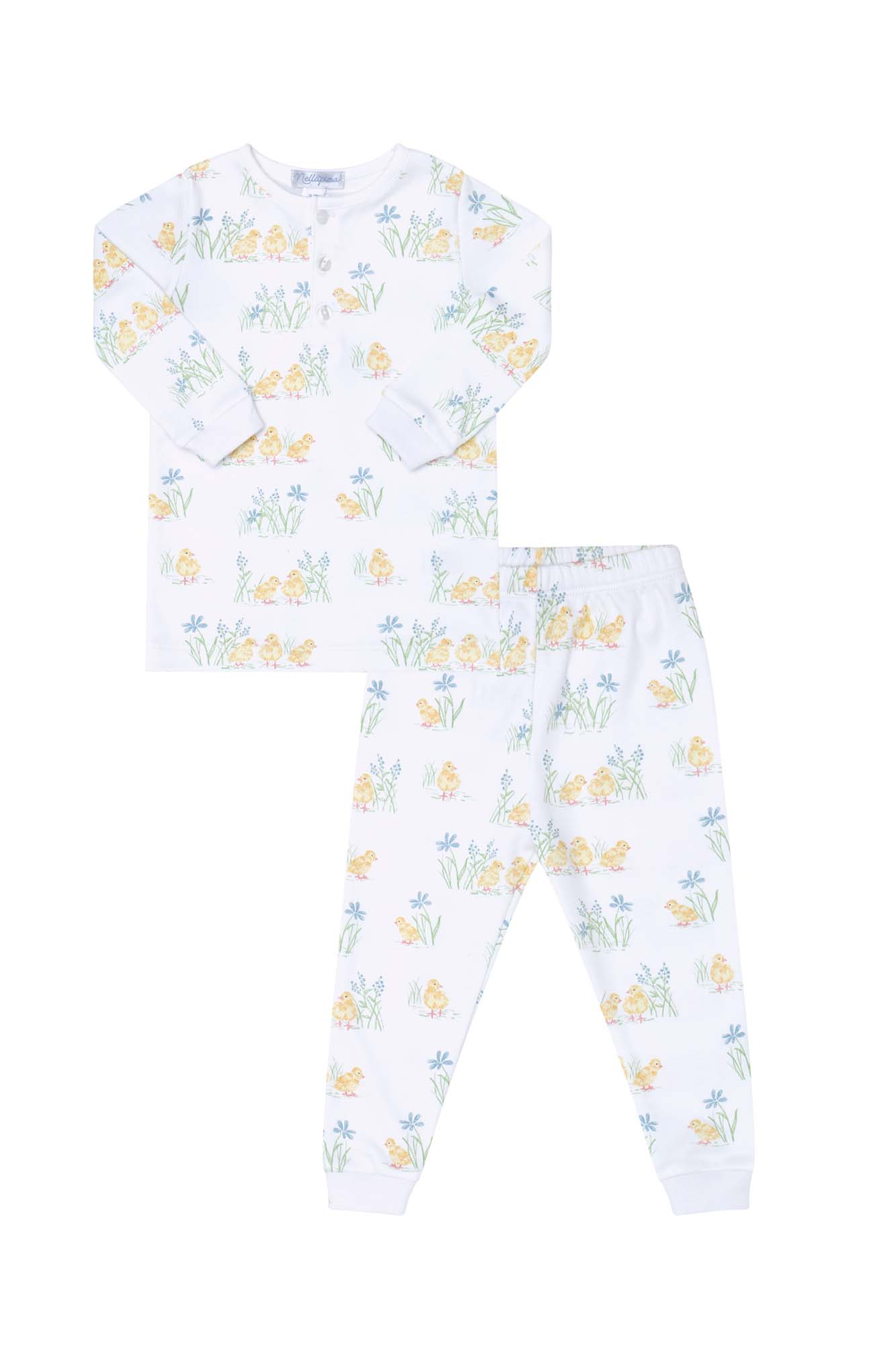 Chicks Print Pajamas