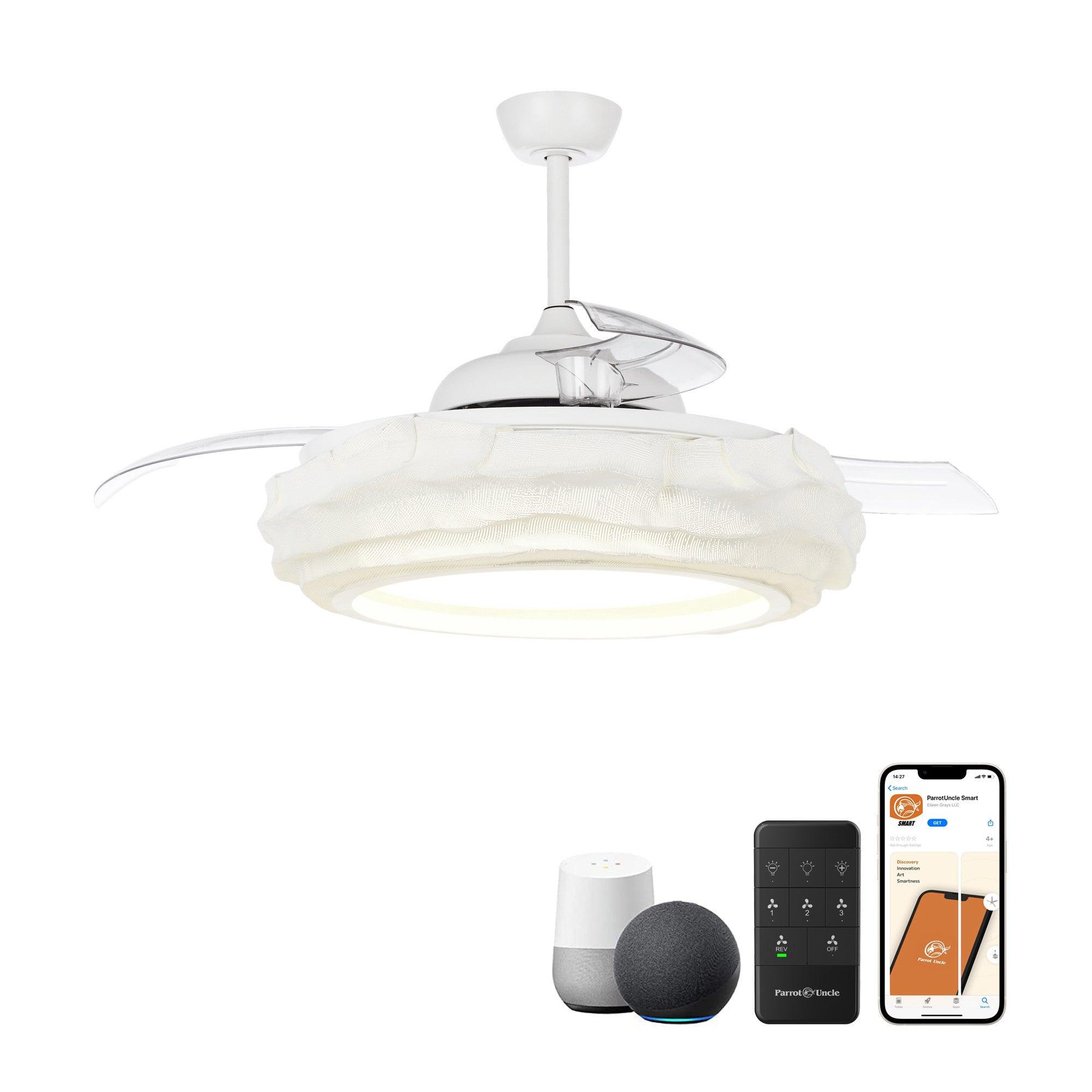 52″ Jaipur Smart Fan with LED Light