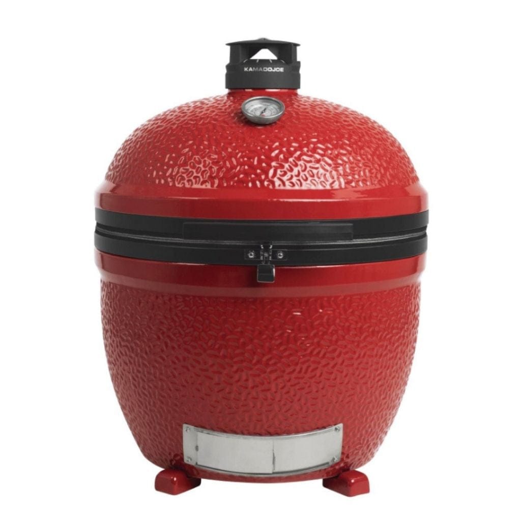 Kamado Joe 24″ Red Big Joe II Stand-Alone Ceramic Kamado Charcoal Grill