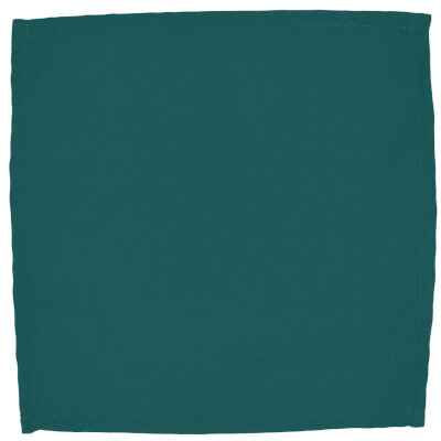 Intedge NCM1818-T – Napkin, 18″L x 18″W, square, 65/35 poly/cotton, Teal