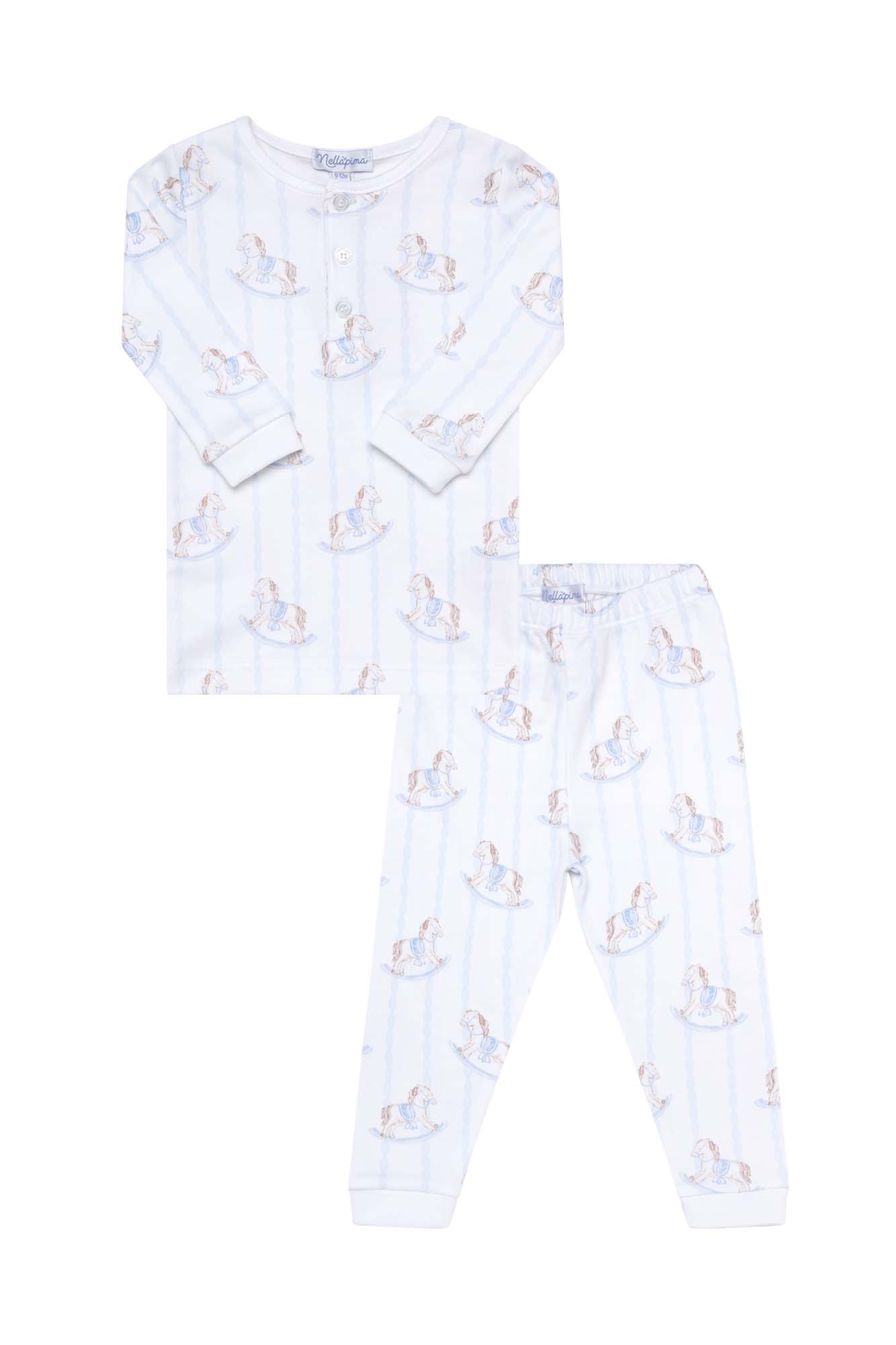 Blue Rocking Horse Pajamas