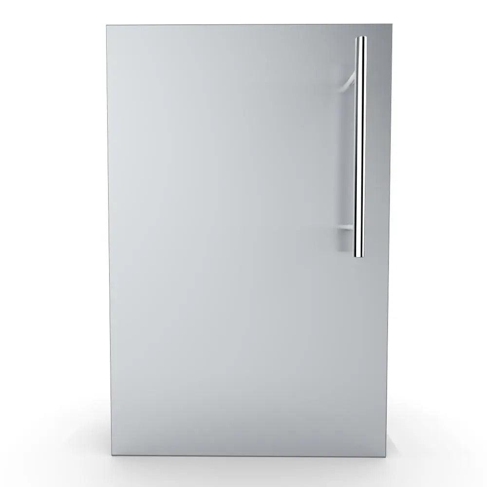 Sunstone Designer Series 15″ Stainless Steel Single Door with Shelf Left Swing