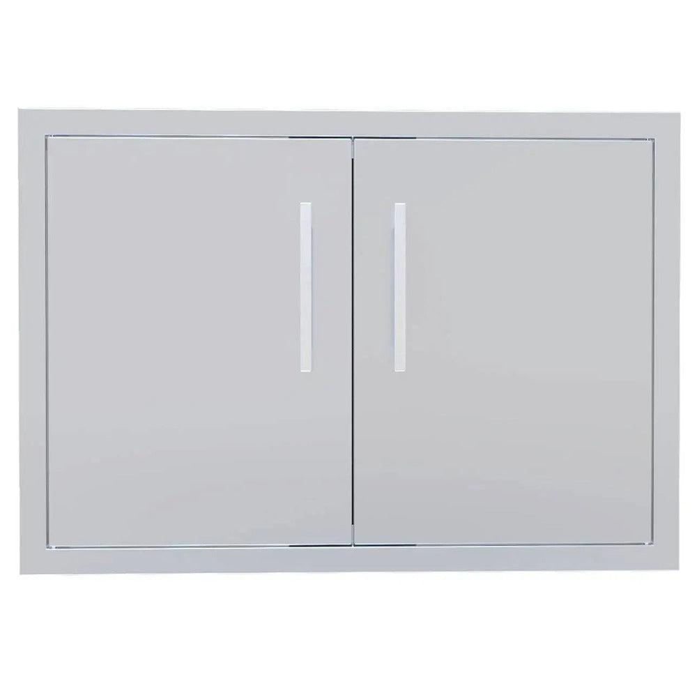 Sunstone Signature Series 36″ Stainless Steel Beveled Frame Double Door