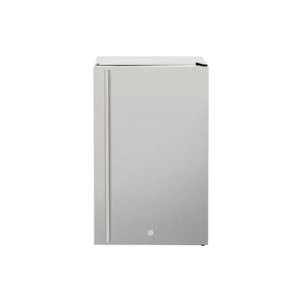 True Flame 21″ 4.2c Deluxe Compact Fridge – Open from Left