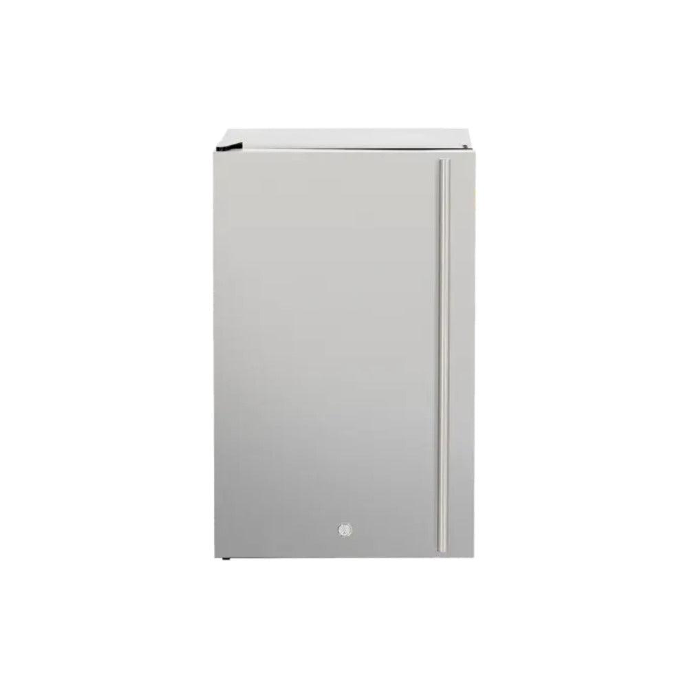 True Flame 21″ 4.2c Deluxe Compact Fridge – Open from Right