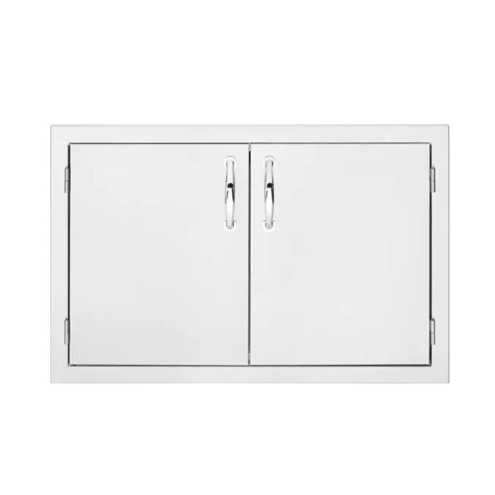 True Flame 33″ Stainless Steel Double Access Door Masonry Frame Return