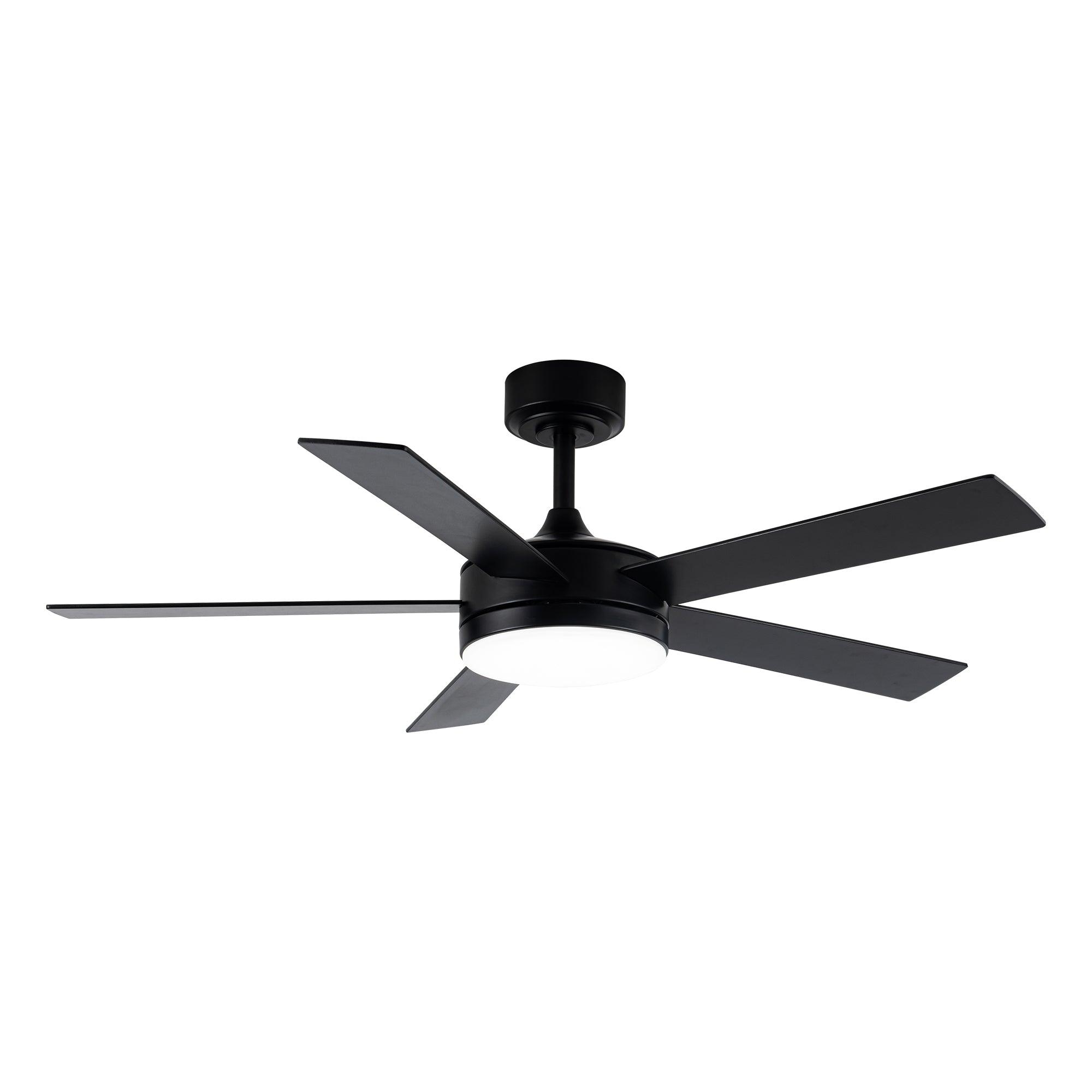 Vaczon 48″ 5 Blades Industrial DC Motor Ceiling Fan with LED Lighting and Remote Control