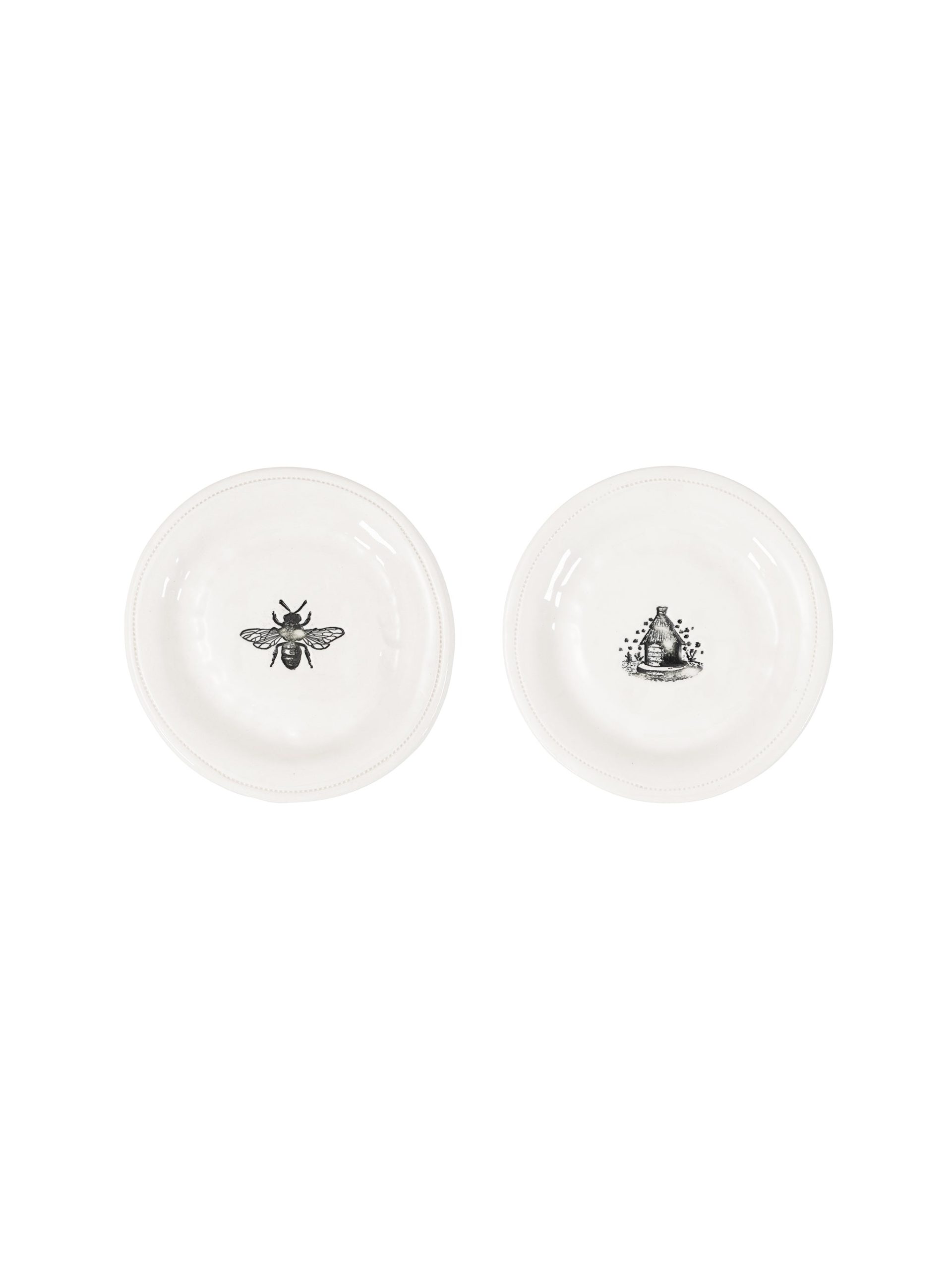 Bee and Hive Canapé Plate Set