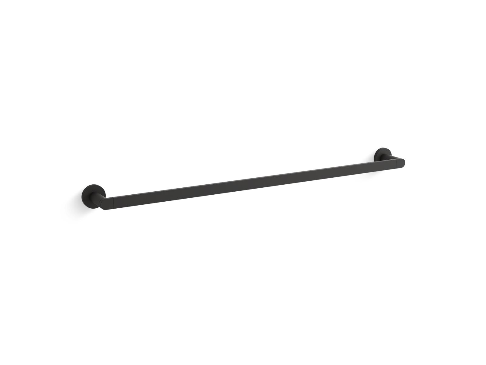 KOHLER K-73143-BL Composed 30″ Towel Bar In Matte Black