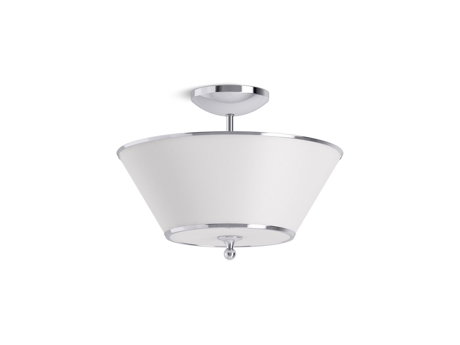 KOHLER K-27859-FM02-CPL Parohn 16″ Flush-Mount In Polished Chrome