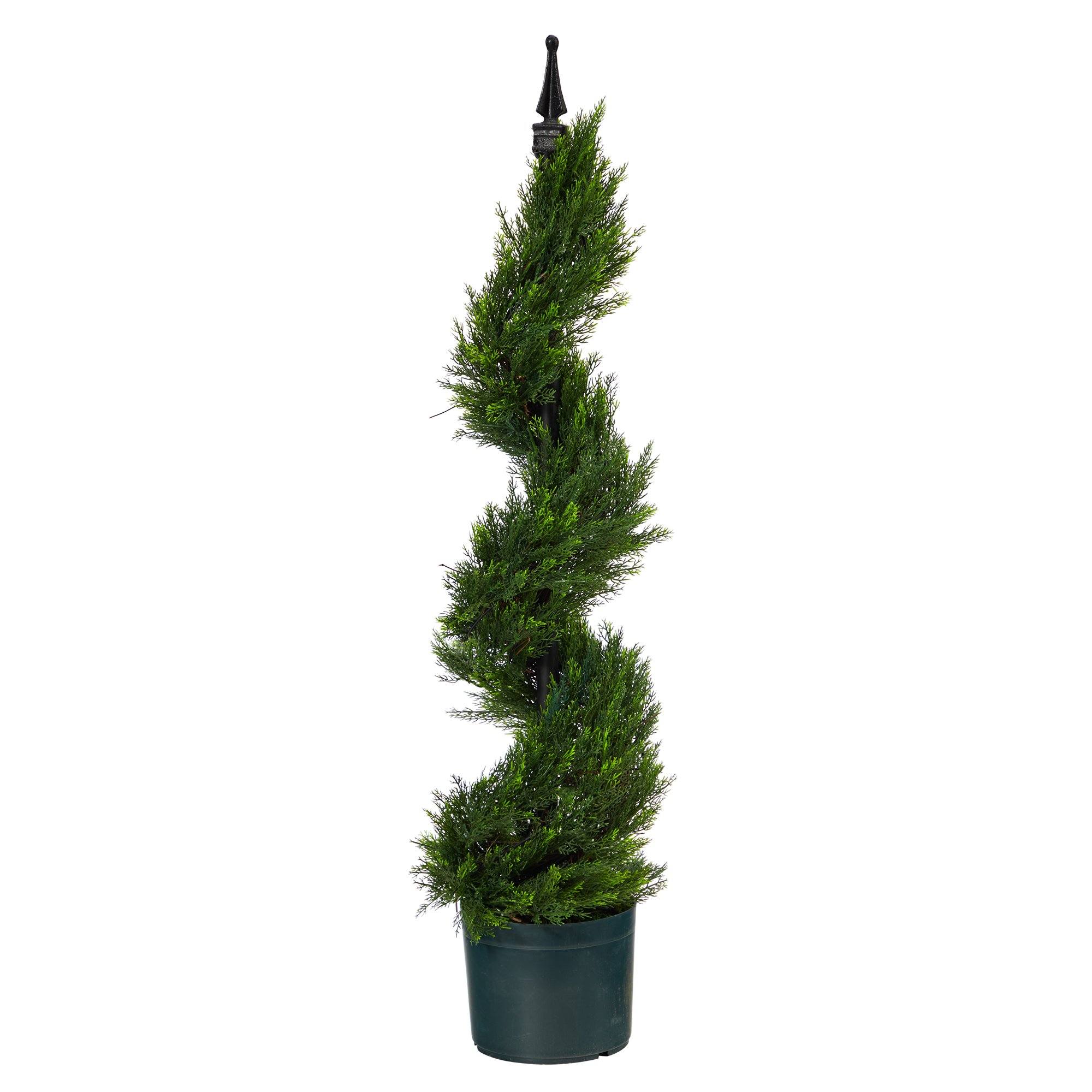 3′ Cypress Spiral Topiary Artificial Tree