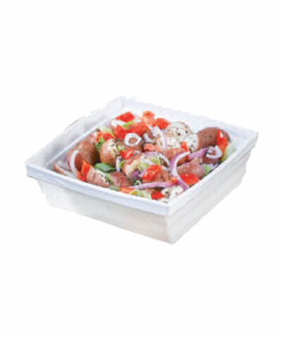 Bon Chef 53103 – Americana Bowl, 2 qt., 10.25″ x 9″ x 2″, square, (Case of 12)