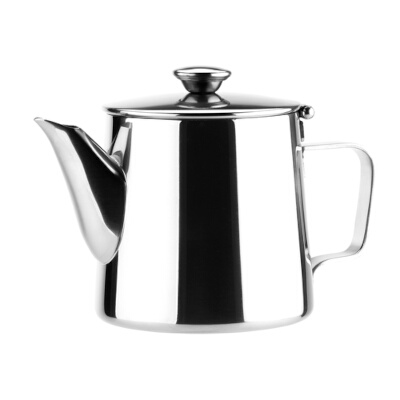 Browne 515002 – Contemporary Teapot, 12 oz., 18/8 stainless steel, mirror finish