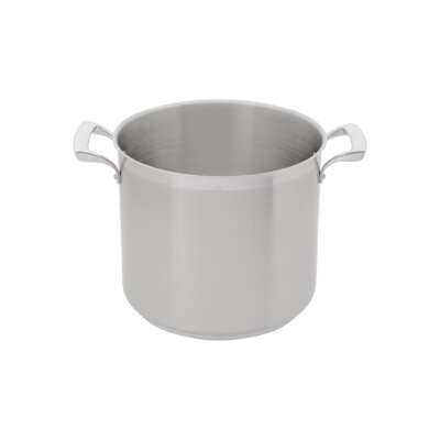 Browne 5723912 – Stock Pot, 12 qt., 10-1/4″ dia. x 8-3/4″, without cover, stainless steel