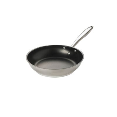 Browne 5724058 – Fry Pan, 7-4/5″ dia. x 1-1/2″, induction, stainless steel & aluminum