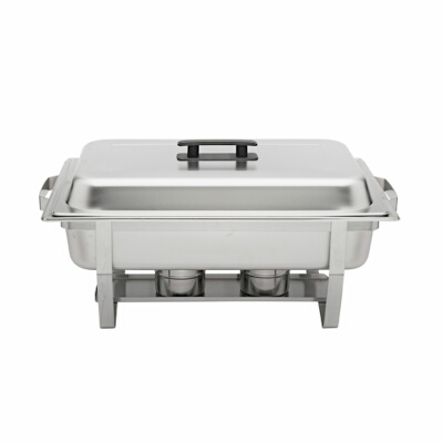 Browne 575126 – Economy Chafer, full size, dome lid, welded frame, stainless steel