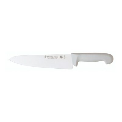 Browne PC12910WH – Color-Coded Cook’s Knife, 10″ blade, German stainless steel, white