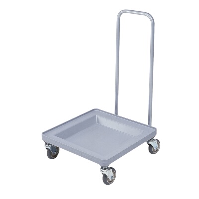 Cambro CDR2020H151 – Camdolly for Camracks, 23″L x 21″W x 37″H, with handle, soft gray