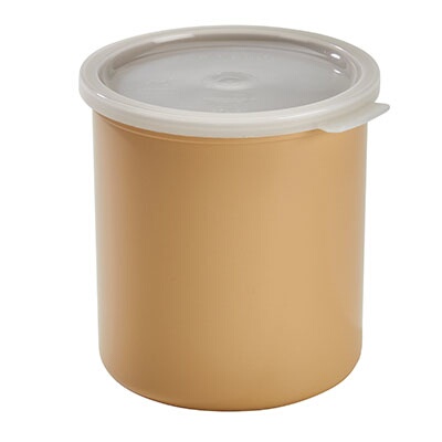 Cambro CP27133 – Crock, 2.7 qt., 6-5/8″ dia. x 6-3/4″H, round, with lid, beige