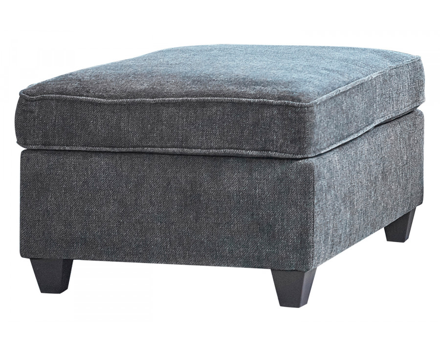 Coaster – Mccord Upholstered Ottoman in Dark Gray