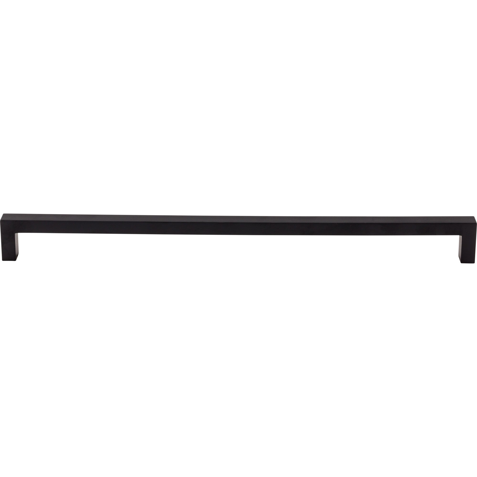 TOP KNOBS M2139 Square Bar 17 5/8″ Center to Center Bar Pull – Flat Black