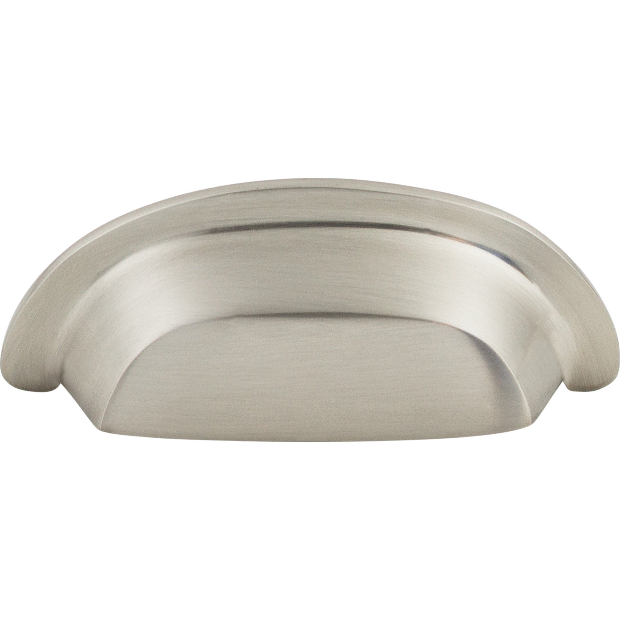 TOP KNOBS M2002 Aspen II 3″ Center to Center Cup/Bin Pull – Brushed Satin Nickel