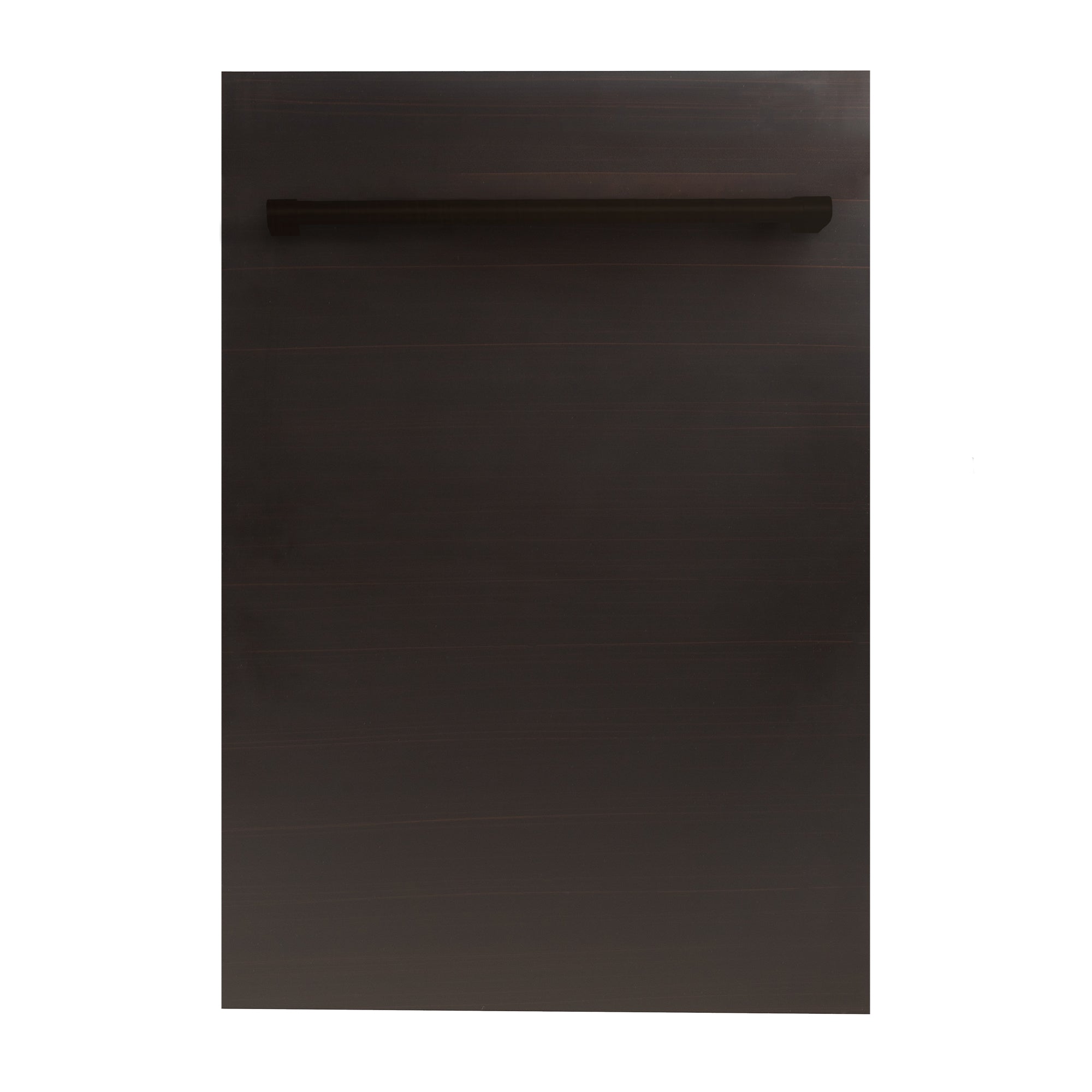 ZLINE 18 in. Compact Top Control Dishwasher with Stainless Steel Tub and Traditional Handle, 52dBa (DW-18) [Color: Oil Rubbed Bronze]