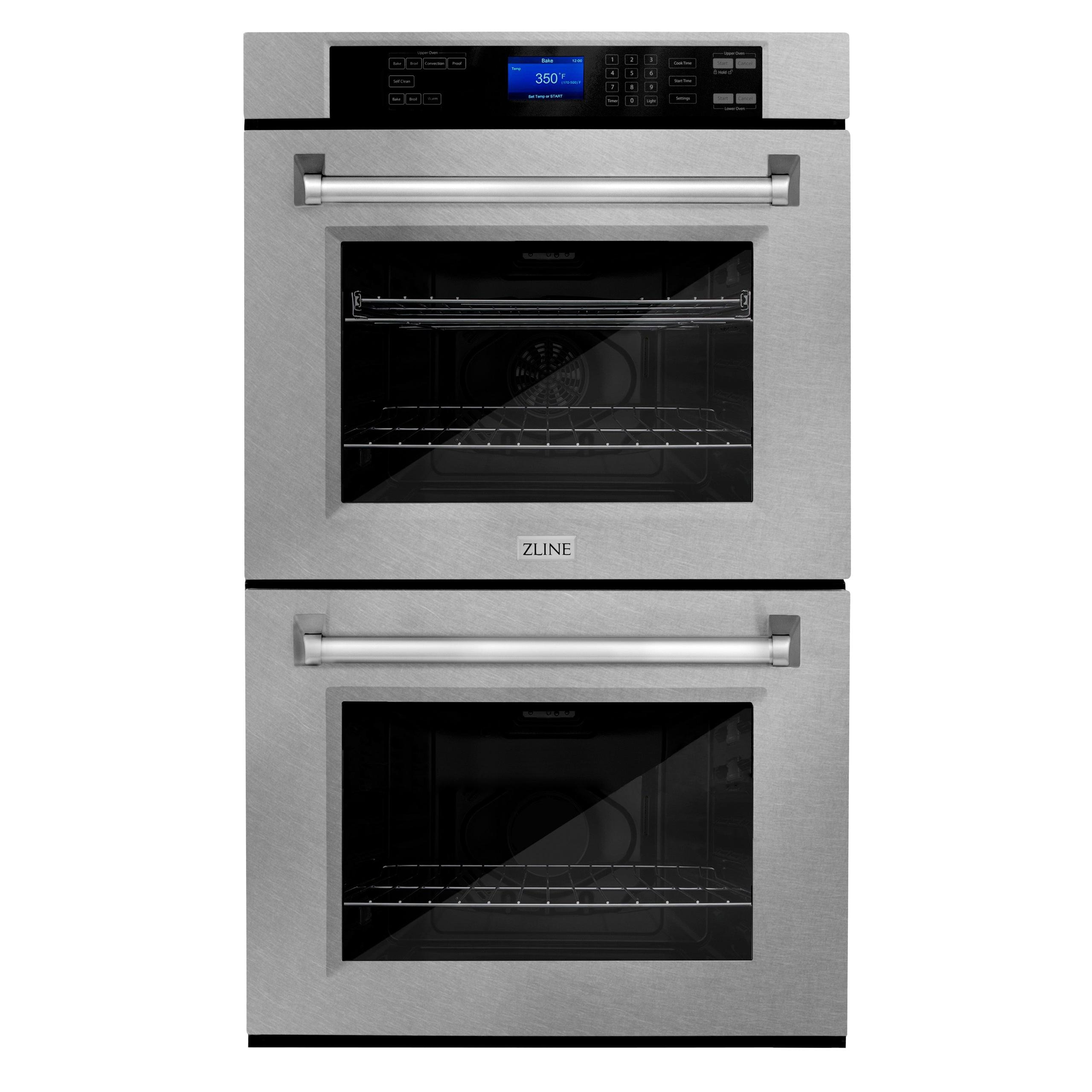 ZLINE 30 in. Professional Double Wall Oven with Self Clean (AWD-30) [Color: ZLINE DuraSnow Stainless Steel’]