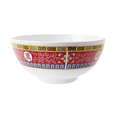 GET M-707-L – Longevity Rice Bowl, 40 oz., melamine, (Case of 12)