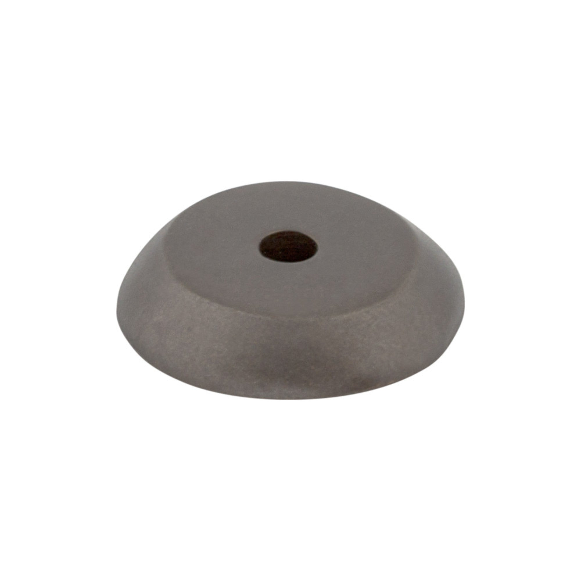 TOP KNOBS M1457 Aspen Round Knob Backplate – Medium Bronze