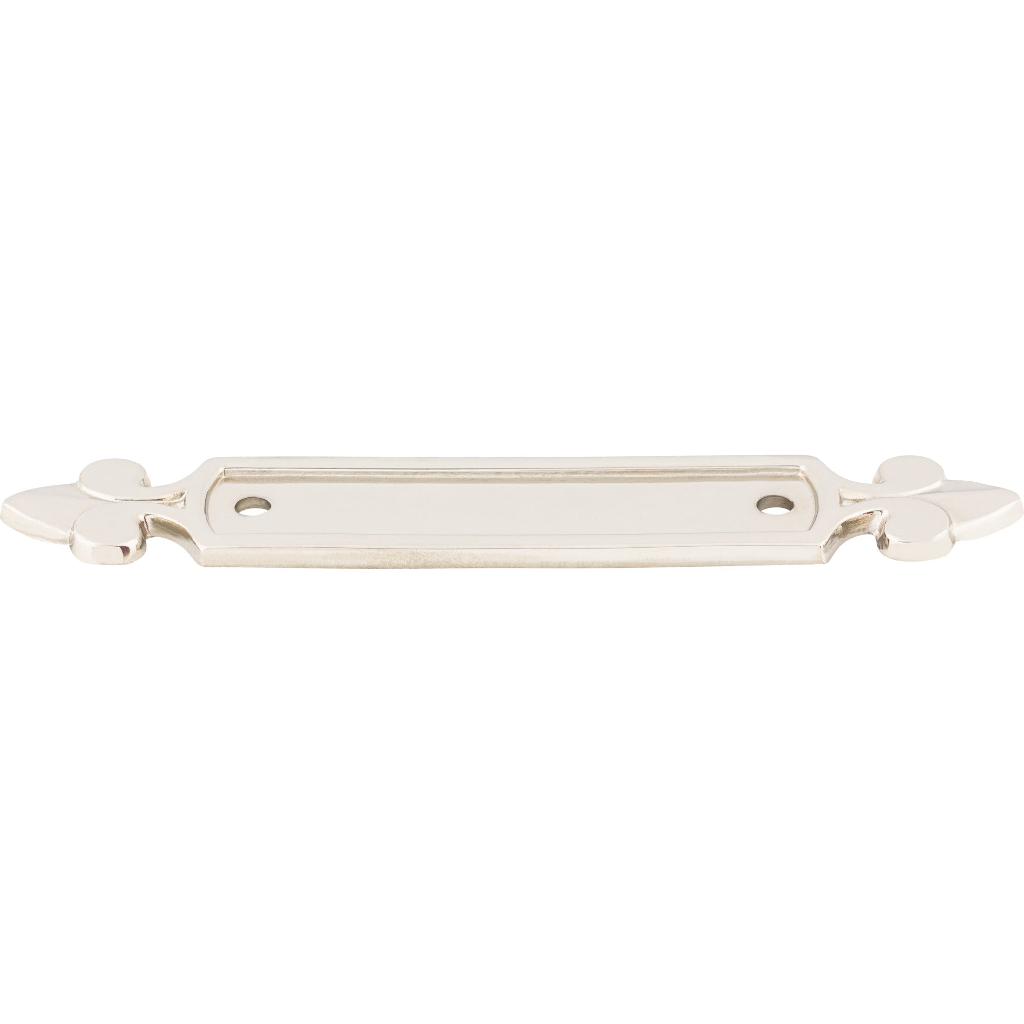 TOP KNOBS M2133 Dover Backplate Pull Backplate – Polished Nickel