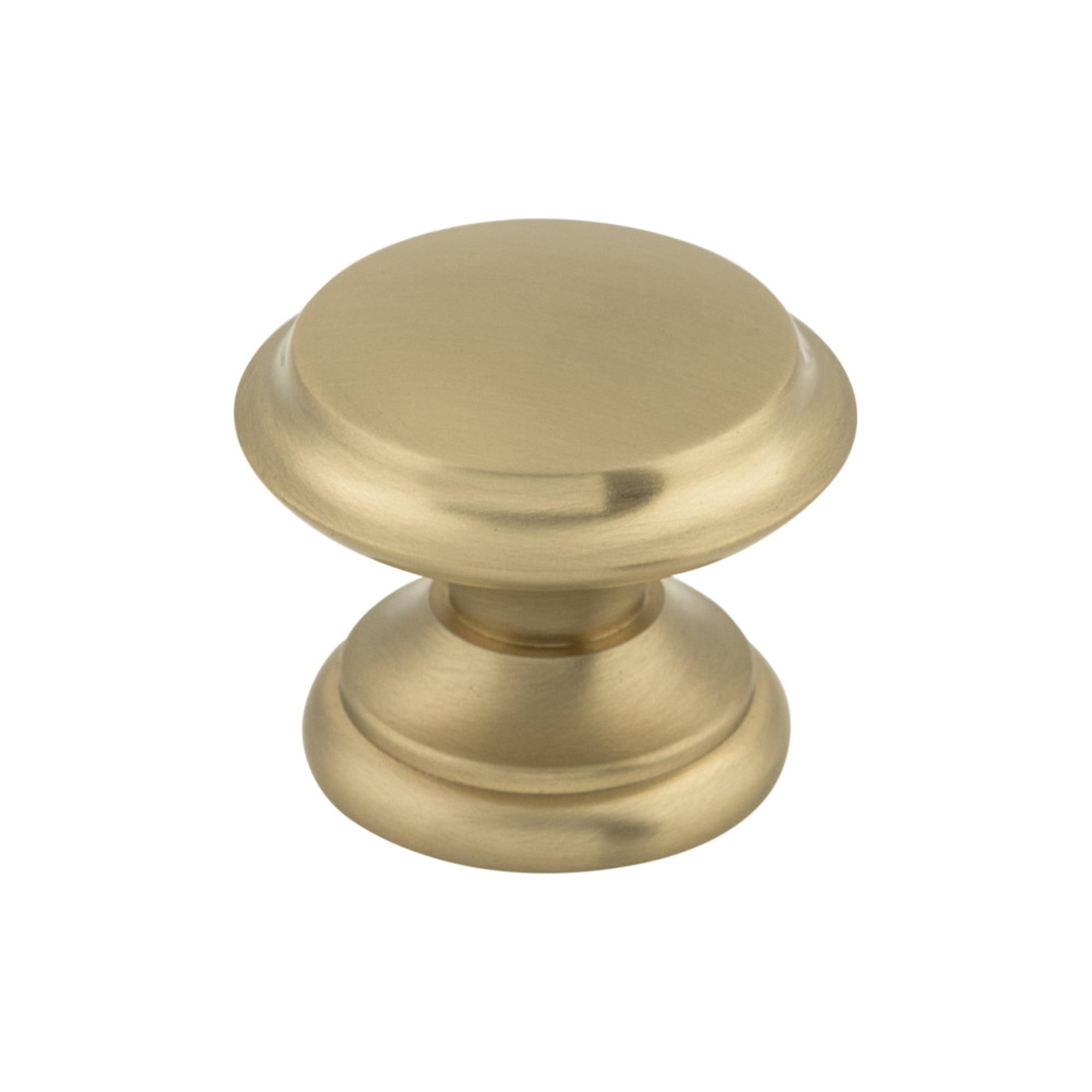 TOP KNOBS M1590 Flat Top 1 3/8″ Diameter Round Knob – Brushed Bronze