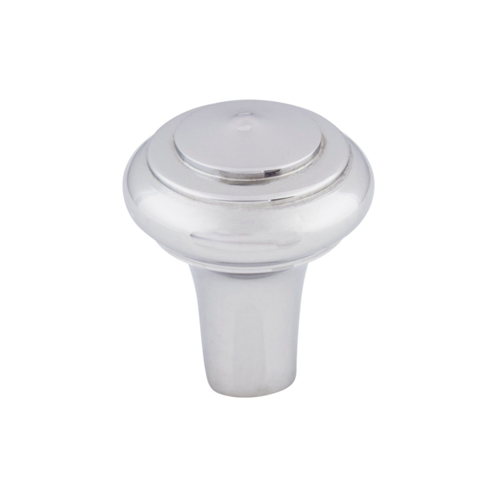 TOP KNOBS M2039 Aspen II Peak 1″ Diameter Round Knob – Polished Chrome