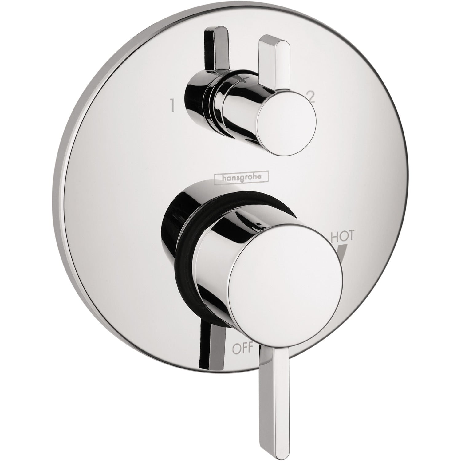 HANSGROHE 04447000 Chrome Ecostat Modern Pressure Balance Trim