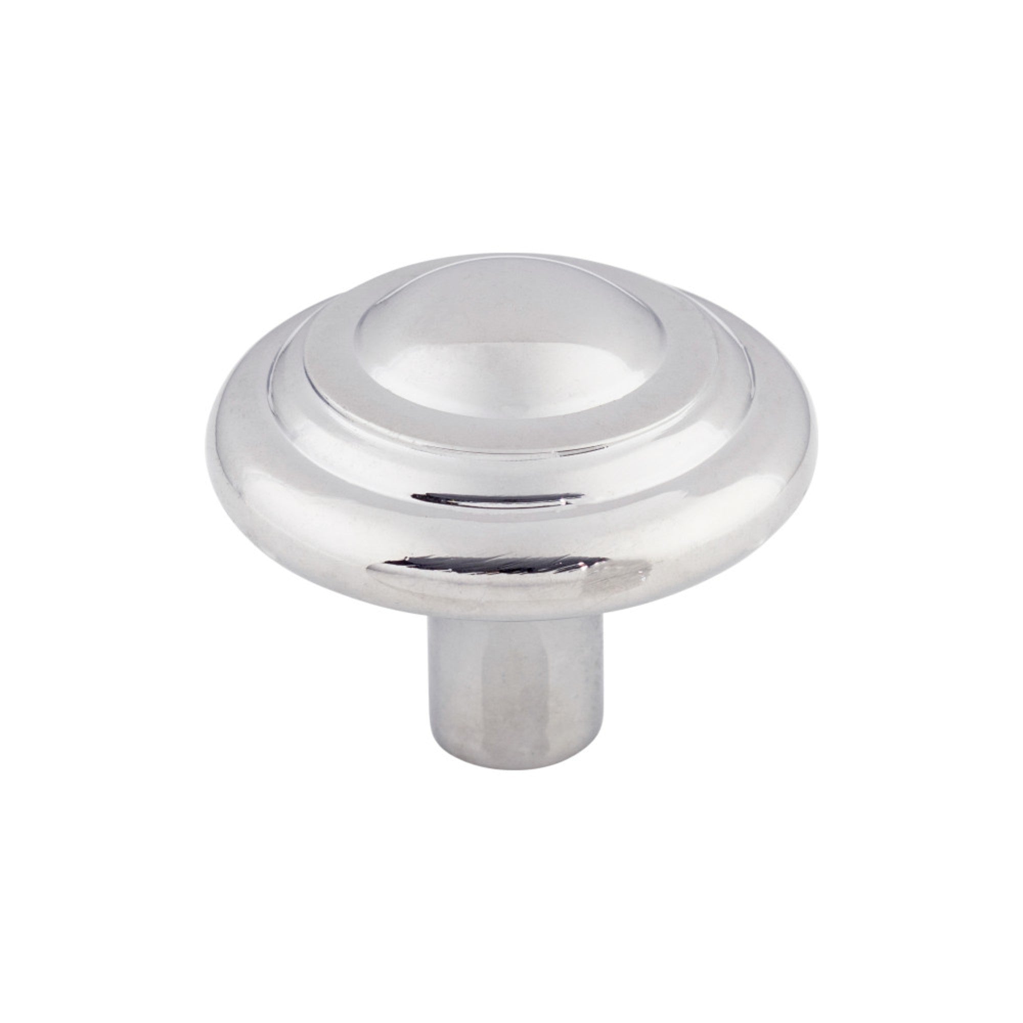 TOP KNOBS M2036 Aspen II Button 1 3/4″ Diameter Round Knob – Polished Chrome