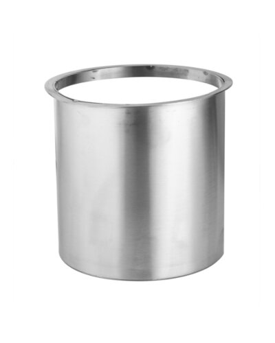 Spring USA SK-14501141FH – Chafer Fuel Holder, 4-1/4″ dia. x 4-1/4″H, round, brushed stainless steel