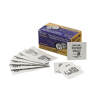 Taylor Thermometer 9999N – HACCP Probe Wipes (100 Wipes)