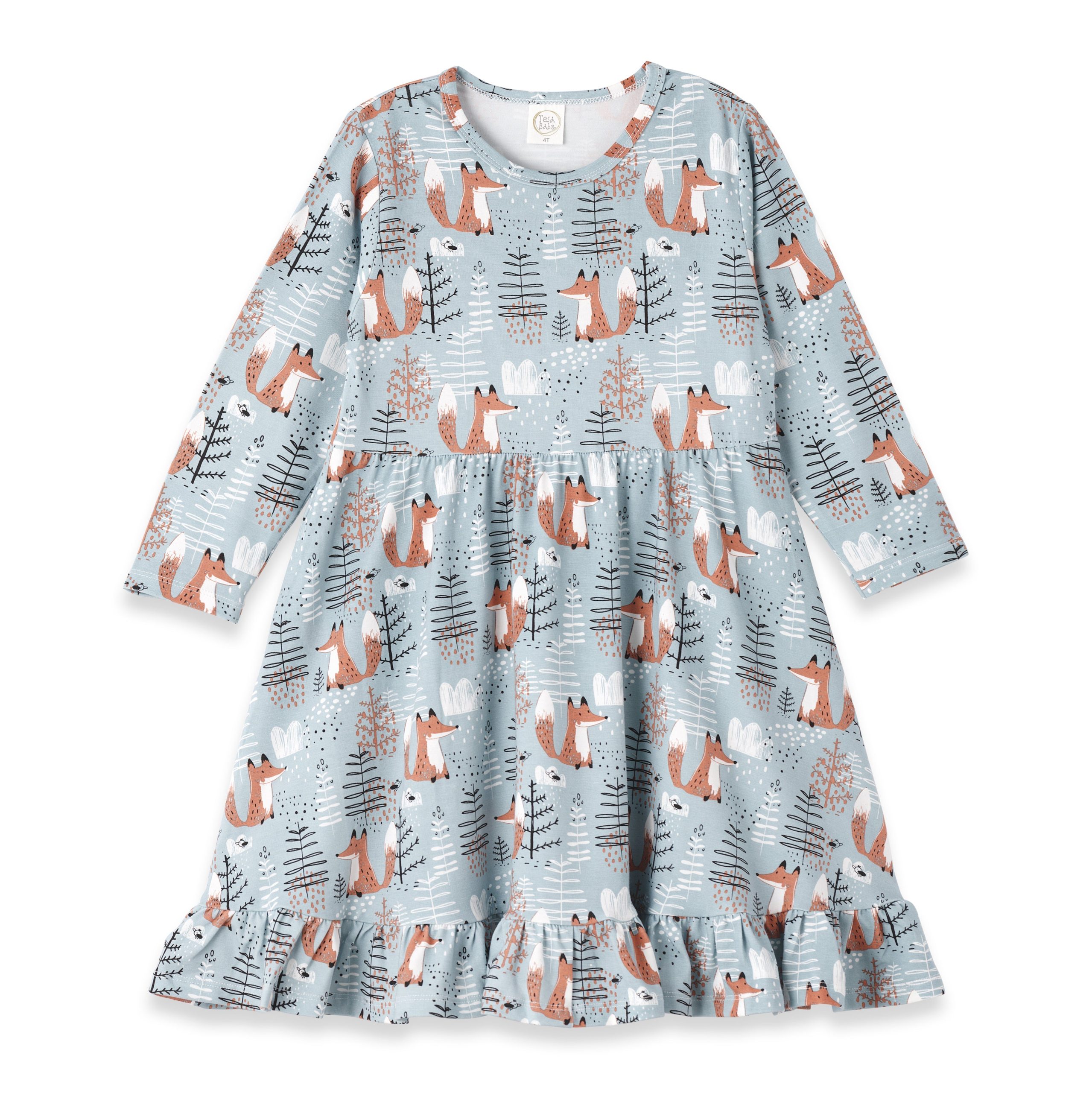 Foxy Forest Twirl Dress