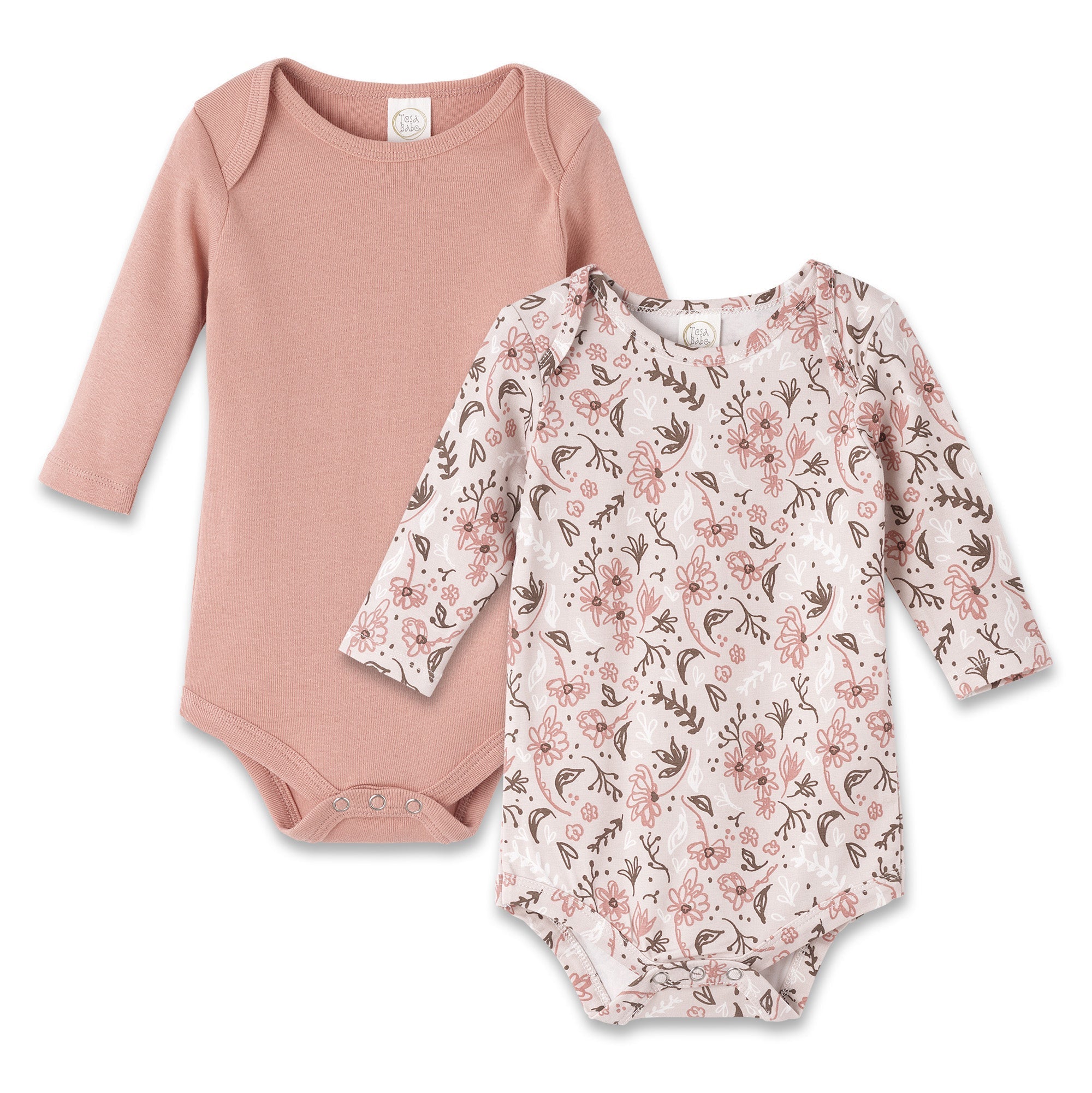 Wildflowers Set Of 2 Bodysuits