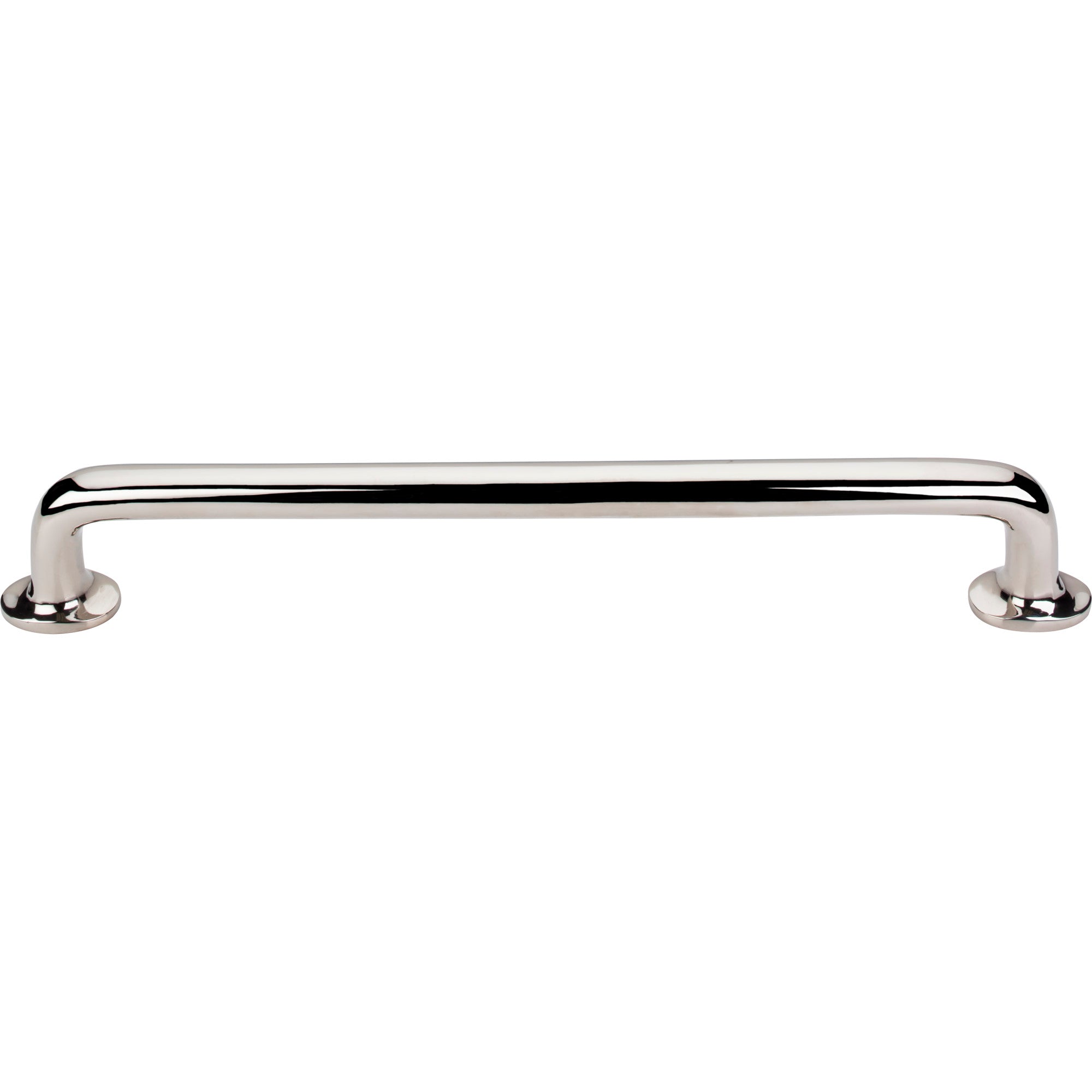 TOP KNOBS M2001 Aspen II Rounded 18″ Center to Center Appliance Pull – Polished Nickel