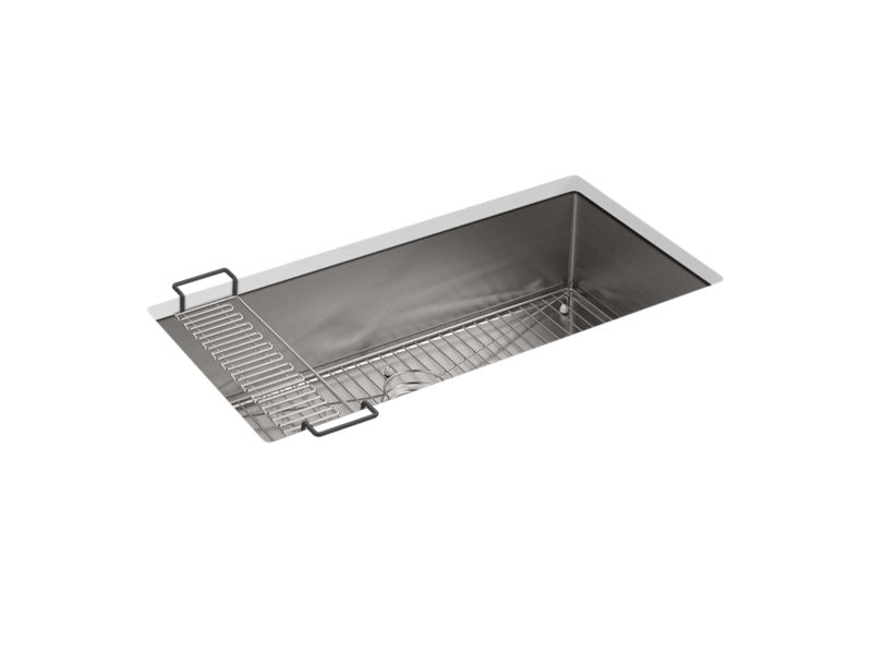 KOHLER 5283 Strive 35″ undermount single-bowl kitchen sink