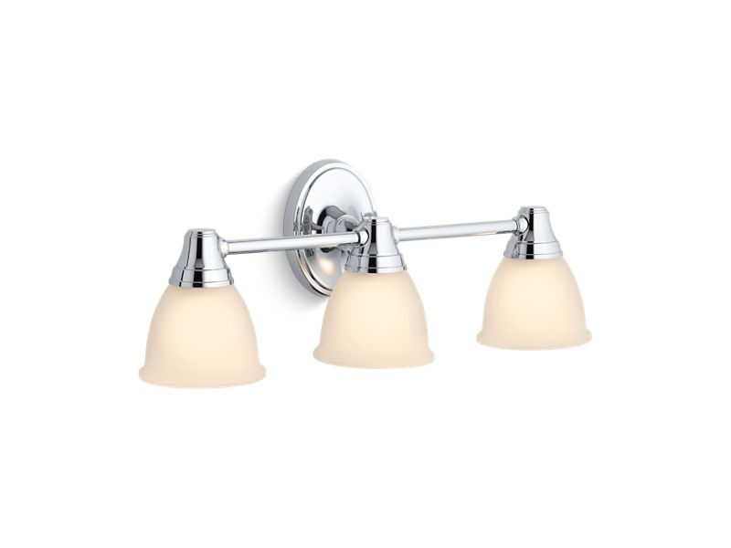 KOHLER K-11367-CP Forte Three-light sconce