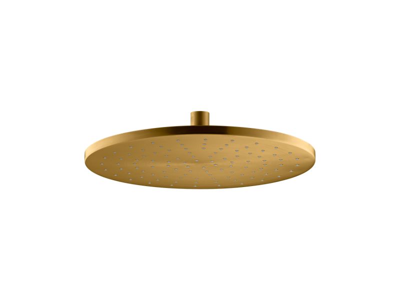 KOHLER K-13690 Contemporary 12” round single-function rainhead, 2.5 gpm