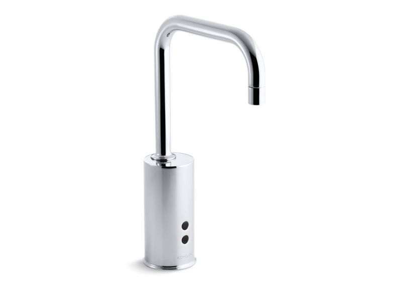 KOHLER 13475 Gooseneck Touchless faucet with Insight technology, AC-powered